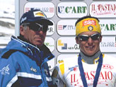 Thoeni e Max Blardone (2°) sul podio