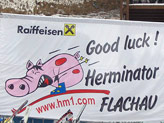 Striscione del Fansclub di Hermann Maier