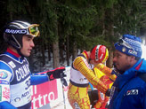 Rocca con Nanni Bergamelli, il coach della Val Cavallina