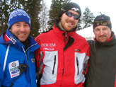 Gianluca Zanitzer, Patrick Merlo e Paolo Tiraboschi