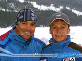 Giorgio Rocca e Massimiliano Blardone