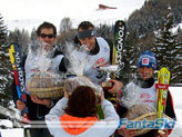 slalom a Madesimo: Valencic, Janyk e Deville sul podio; poi Andersson e Missilier