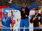 il podio della coppetta di gigante: Michael Gufler, Florian Eisath e Patrick Bechter