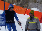 Erschbamer e Weiss allo studio del tracciato della Val di Fiemme