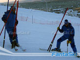 Ravetto e Carca tracciano uno slalom