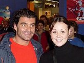 Alberto Tomba e Maky