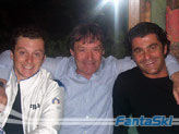 Massimiliano Blardone, Flavio Roda, Alberto Tomba