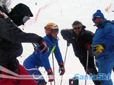 Reinhard Brugger, Giorgio Rocca, Augusto Prati e Claudio 
Ravetto