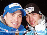 Giorgio Rocca con Felix Neureuther