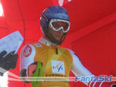 L’austriaco Alexander Koll, leader dello slalom