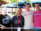 Villabassa, Dolomiti Superbike: Leo Mussi, Gabriele Pezzaglia, Werner Heel, Christof Innerhofer