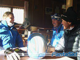 rifugio Capanna Presena Manuela Moelgg, Matteo Guadagnini e Klaus