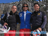 il podio maschile 1 Zardini 2 Tommy Bergamelli 3 Gianchi Bergamelli