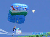 Il tricolore campeggia nel cielo badiota