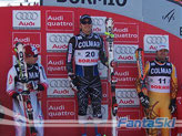 i top10 premiati al traguardo dello Stelvio