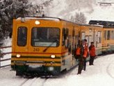 ...l'unico mezzo di trasporto a Wengen...
