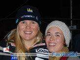 Marina e la campionissima di Tarnaby Anja Paerson