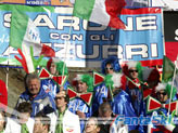 Sugli spalti con il Fansclub azzurro