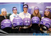 Soelden: presentazione del Milka Ski Girl Team