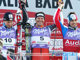 Raich,Kostelic e Grange