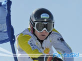 Alpe Cermis - Denise Karbon, 3a classificata nello Slalom Gigante femminile