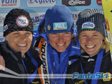 Alpe Cermis - Podio dello Slalom Gigante femminile
