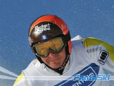 Pampeago - Massimiliano Blardone, 2° classificato nello Slalom Gigante maschile