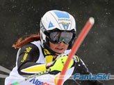 Alpe Cermis - Johanna Schnarf, 3a classificata nello Slalom femminile C.I.A.