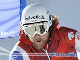 Marc Berthod in azione a Saas Fee