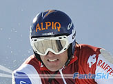 Cornel Zueger in azione a Saas Fee