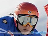 Maria Jose Rienda in azione a Saas Fee