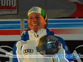 Soelden 2009 - GS femminile e maschile - 2a parte - terzo gradino del podio per Denise Karbon